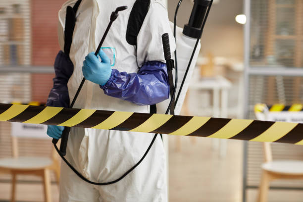 Professional Trauma Scene Cleanup technician working in Junction City, KY